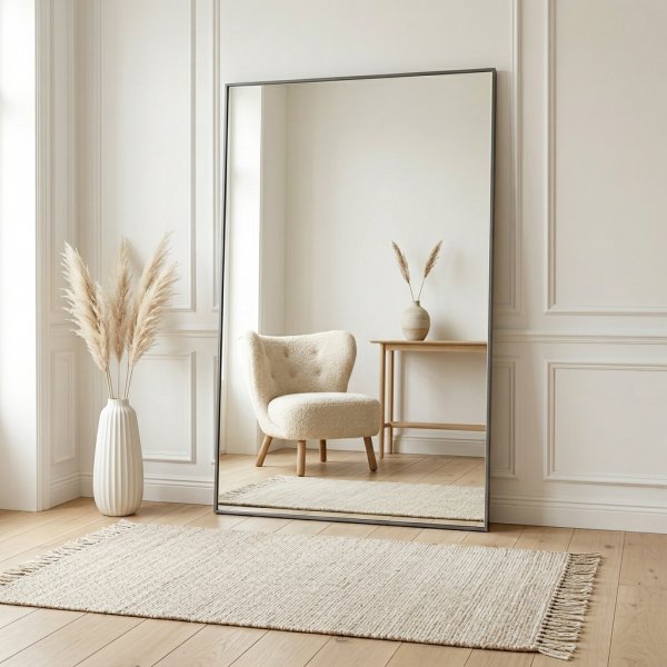 Spegel Orlando 190 x 120 cm - Krom ram