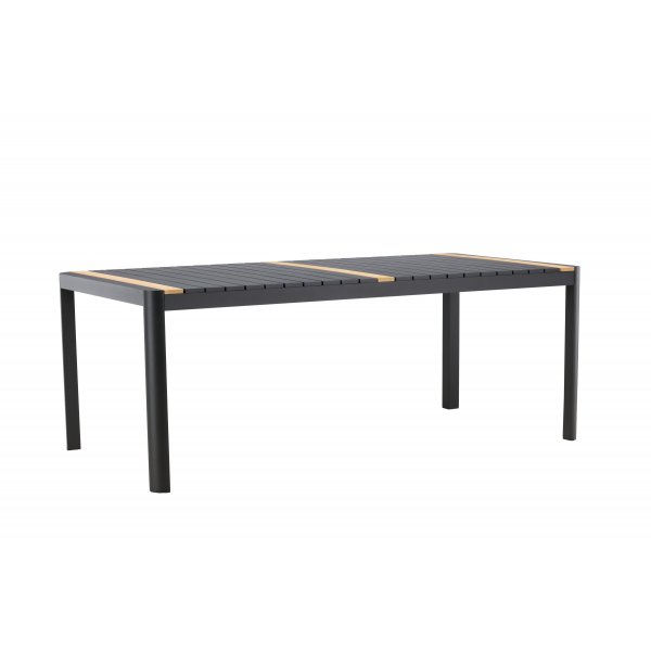 Rektangul�rt Matbord Ute 200x100 cm Svart - Togo