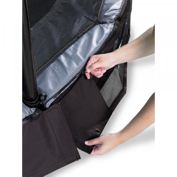 Studsmatta markniv� Elegant Premium - 366 cm + S�kerhetsn�t Deluxe