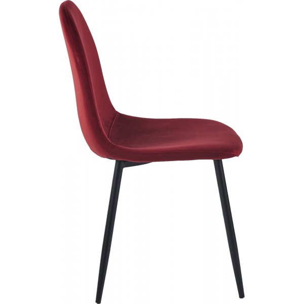 Stol vinr�d sammet - Carisma