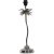 Lampfot Palm i Silver - Hög Modell för E27-sockel - H42 & Diameter 10 cm Lampfot Palm i Silver - Hög Modell för E27-sockel - H42 & Diameter 10 cm