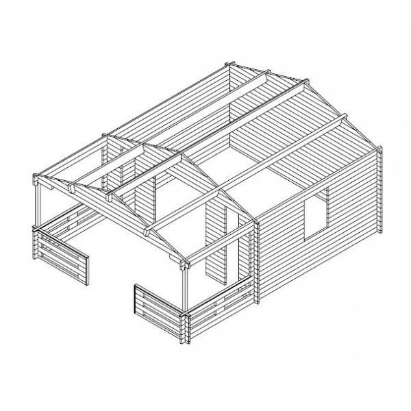 Attefallshus Virginia - 24,5 m