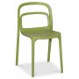 Nordan� stapelbar matstol i plast - Gr�n