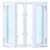 Aluminiumfönster - Utåtgående - 3-glas - 2 luft - U-värde 1.1