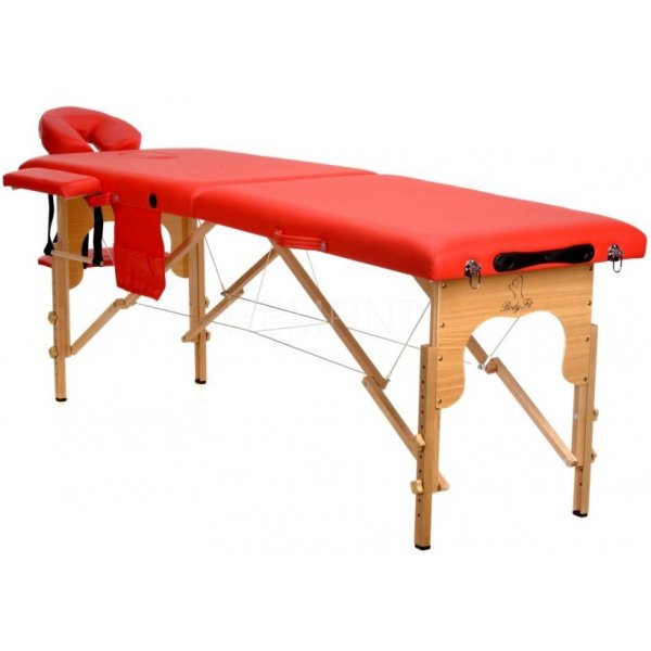 Massagebnk med trben - 2 zoner - Enfrgad