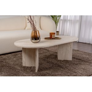 Soffbord Sable Travertin - 119 x 60 cm