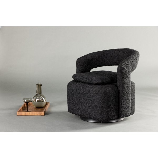 Laurel f�t�lj - Svart