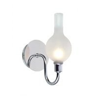 Linde Vägglampa - Krom/Frostat glas Linde Vägglampa - Krom/Frostat glas